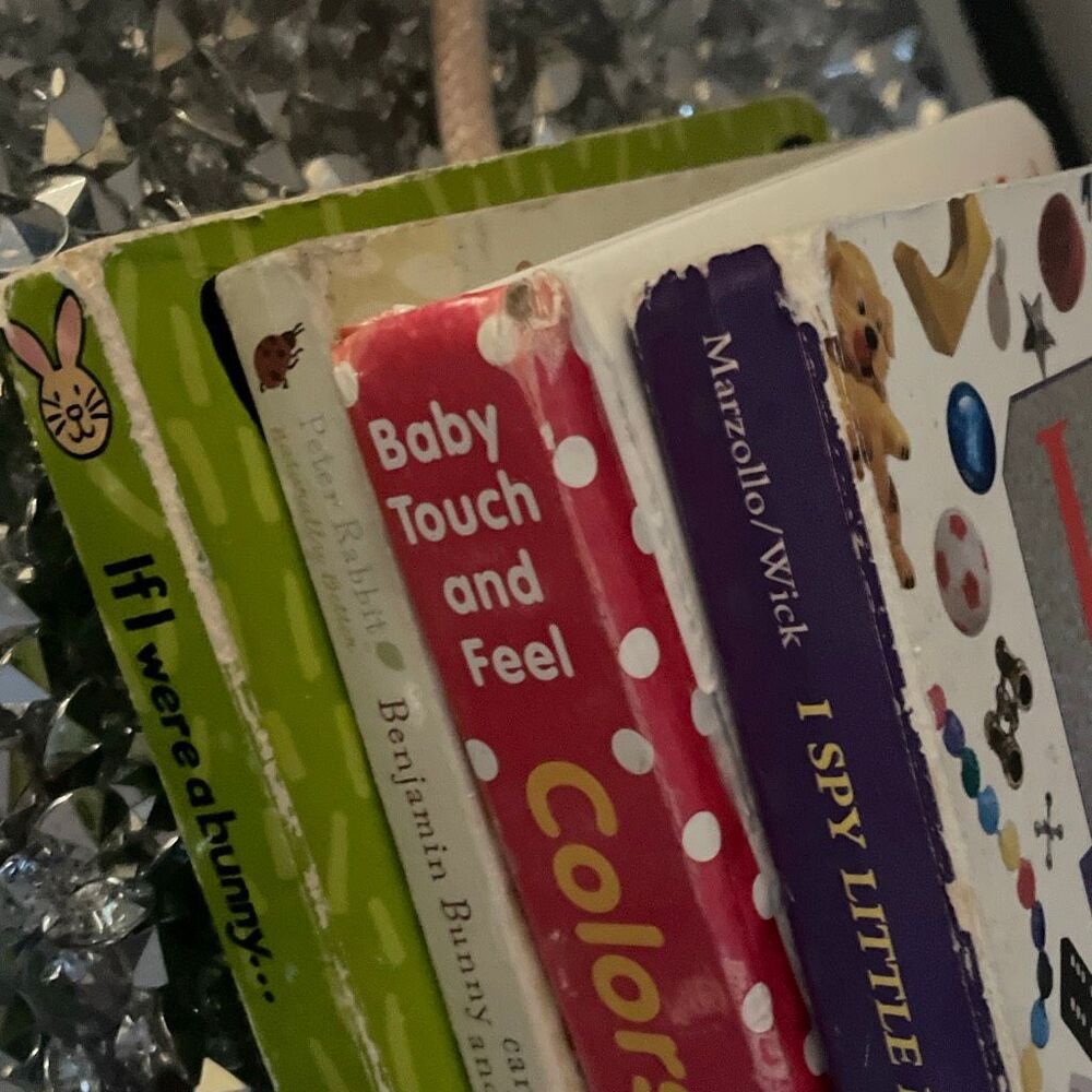 Set of 4 Adorable mini baby and toddler books for learning I spy ,Benjamin bunny - Picture 11 of 13